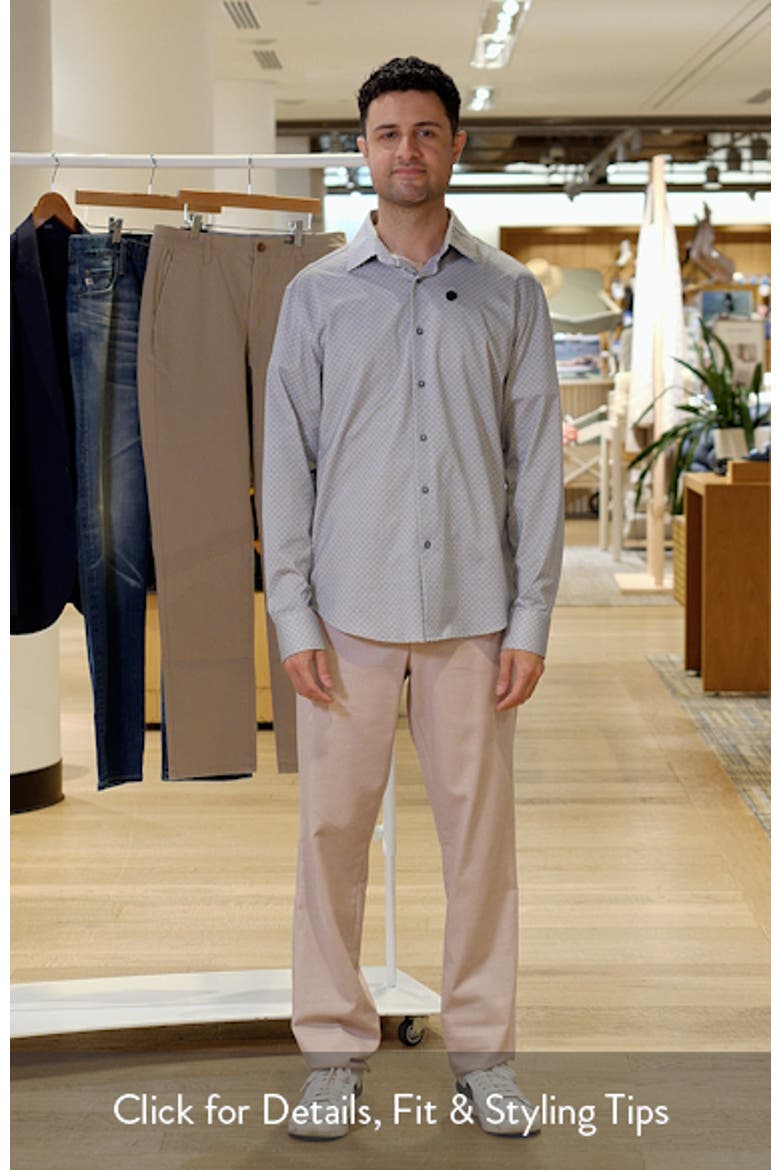 James OoohCotton® Dot Print Button-Up Shirt video