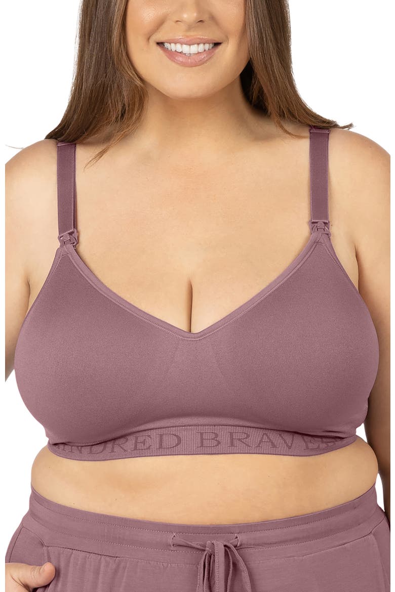 Signature Sublime Contour Maternity/Nursing Bra, Main, color, TWILIGHT