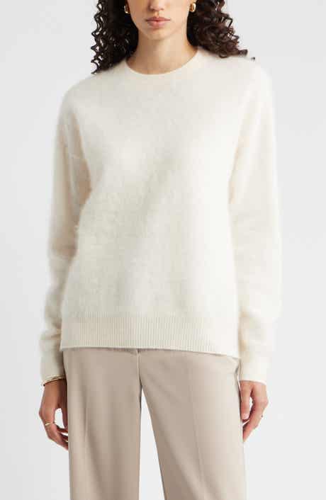 Nordstrom Brushed Cashmere Sweater