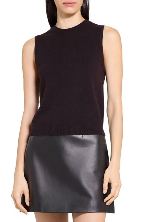 Cashmere Sleeveless Sweater