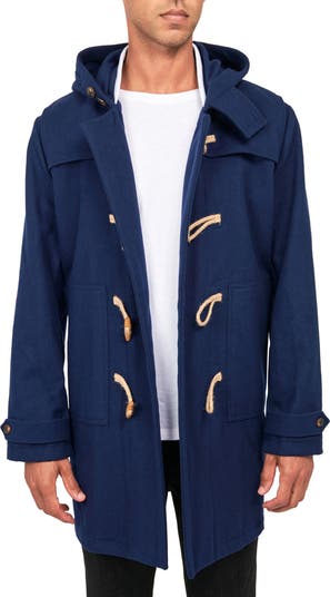 CONSTRUCT Solid Wool Toggle Coat | Nordstrom