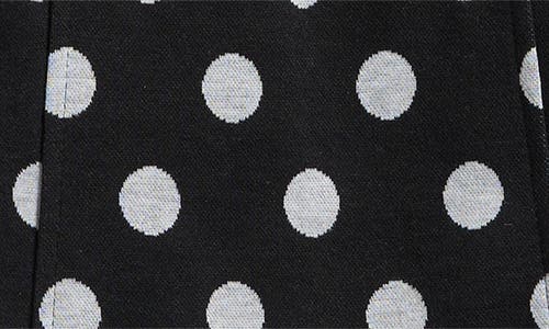 Iris & Ivy Kids' Dot Double Knit Top, Jumper & Scrunchies Set In Black