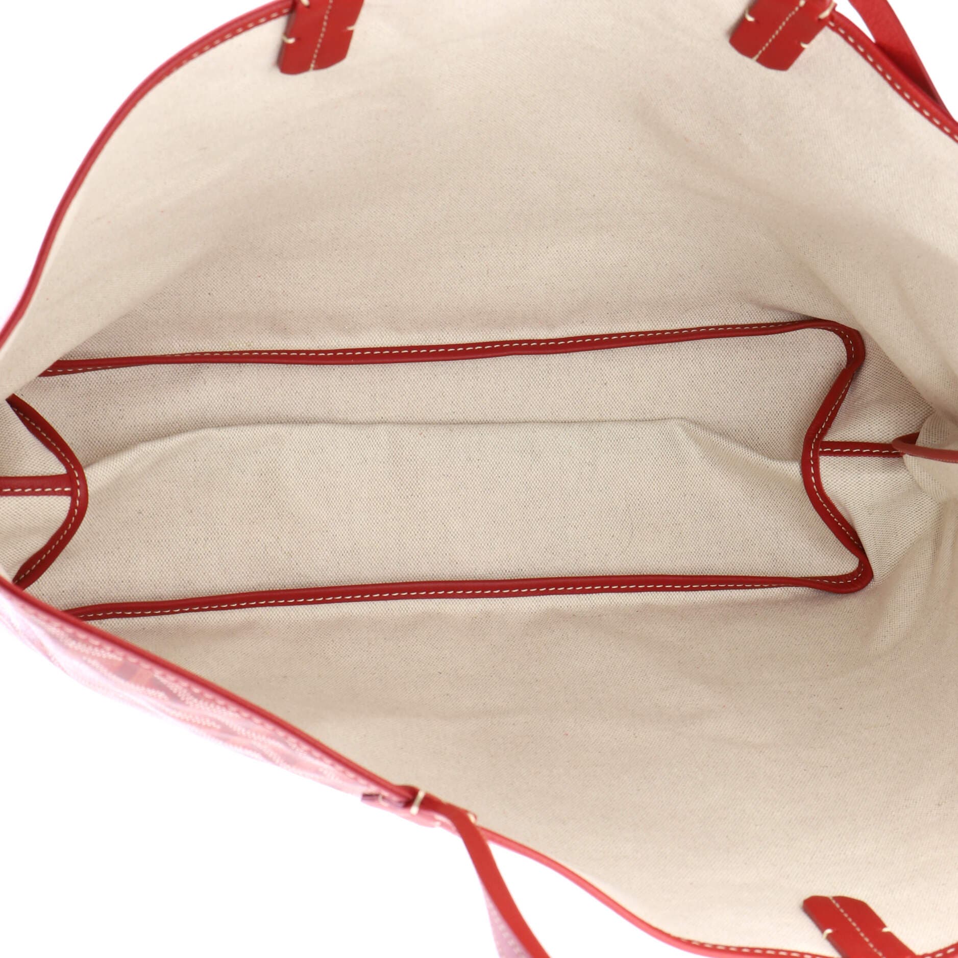 Pre-Owned Goyard Saint Louis Tote Coated Canvas PM, Alternate, color, Red