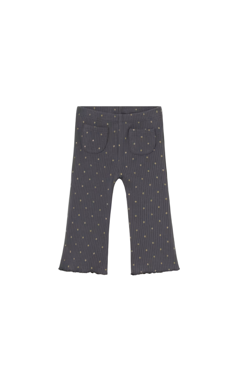 Mayoral Baby Ribbed Flared Leggings, Main, color, Grey