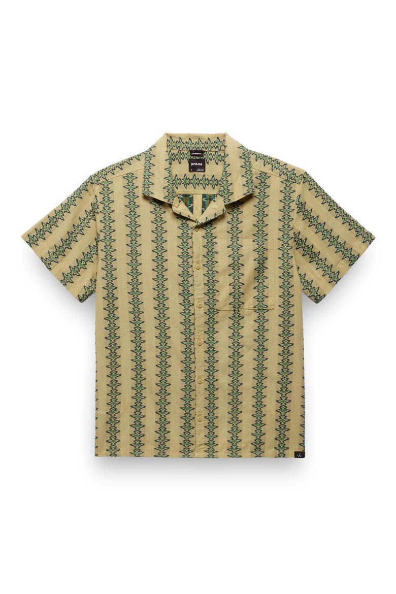 Mantra Light Heritage Camp Shirt, Alternate, color, JACKFRUIT