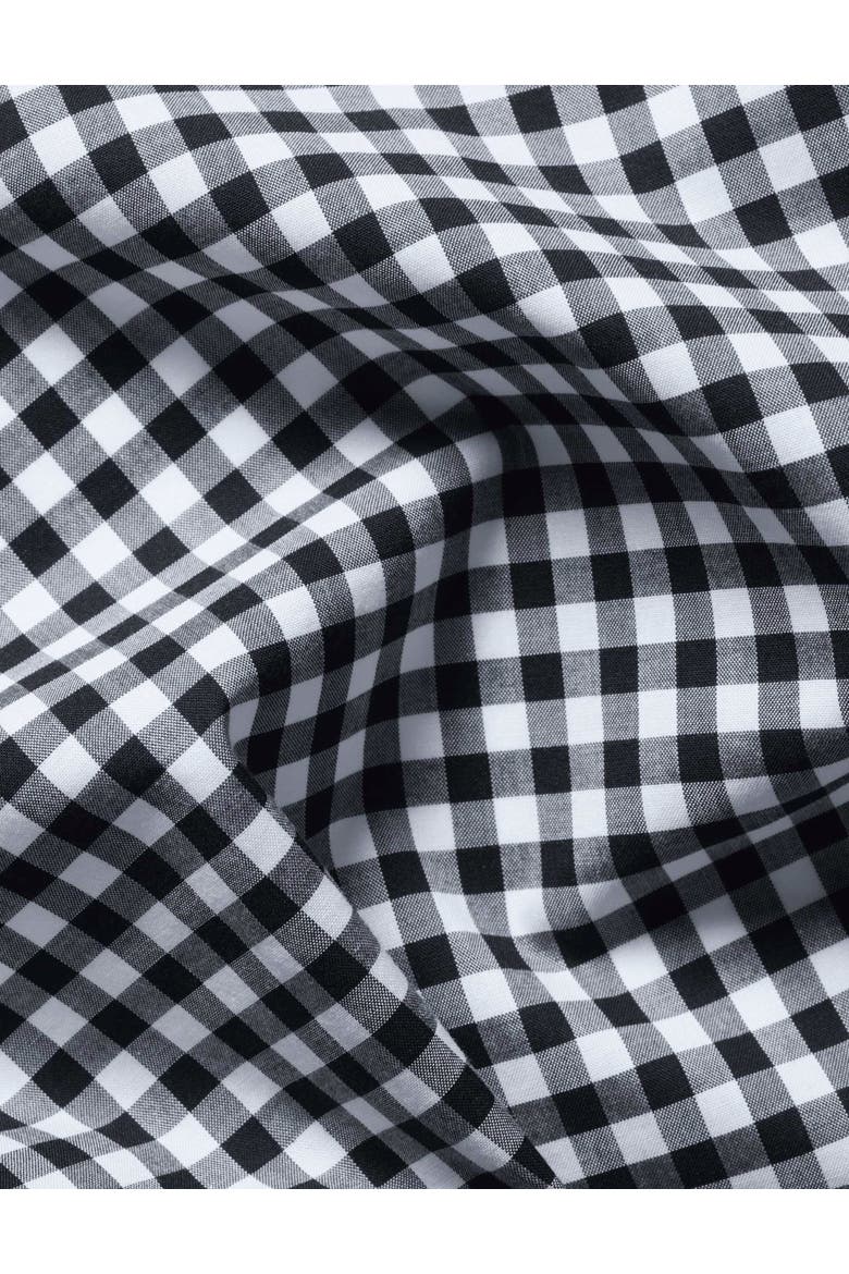 Check Strech Washed Poplin Shirt, Alternate, color, Dark Navy