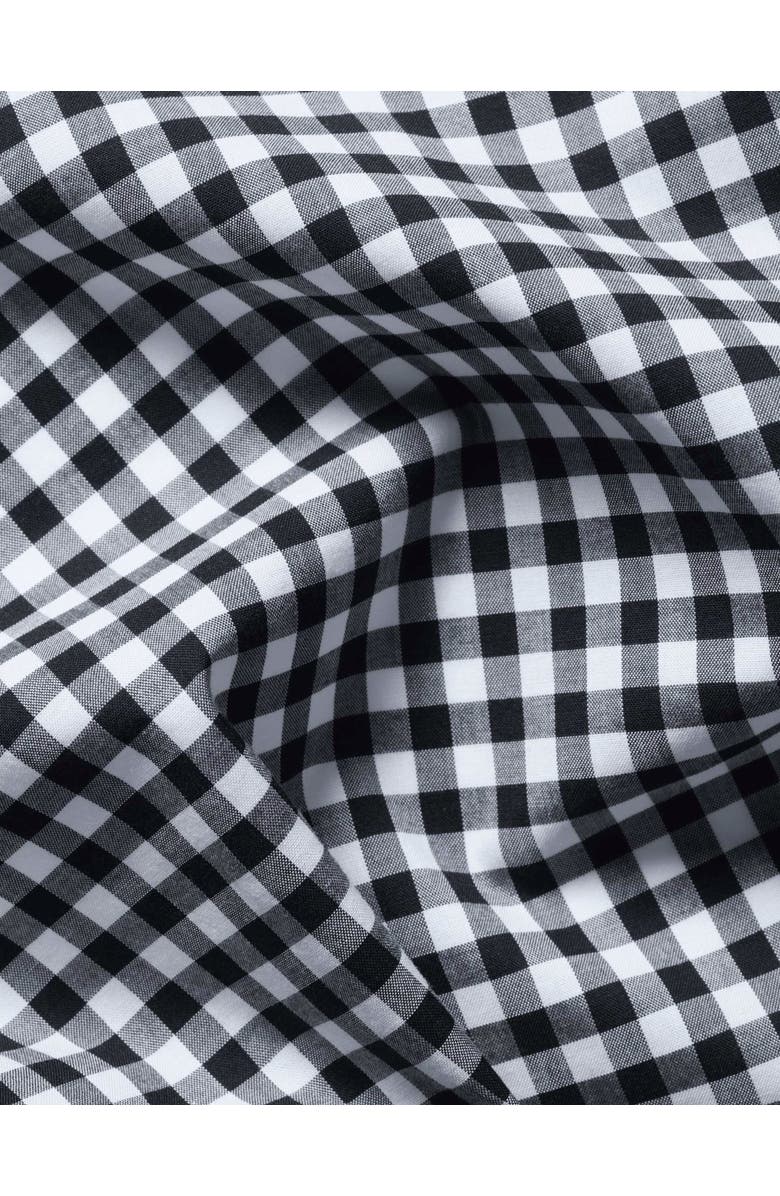 Charles Tyrwhitt Check Strech Washed Poplin Shirt, Alternate, color, Dark Navy