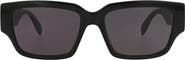 McQueen 56mm Square Sunglasses
