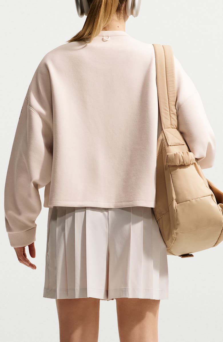 Nike W NK 24.7 DF SOFT KNT FULL ZIP, Alternate, color, 104 Light Orewood Brown