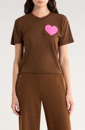 Aviator Nation Heart Boyfriend T-Shirt