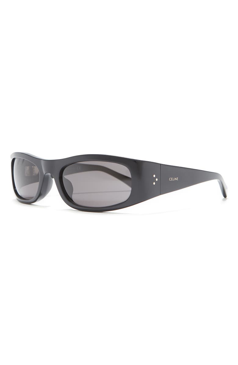 CELINE 55mm Oval Sunglasses, Alternate, color,