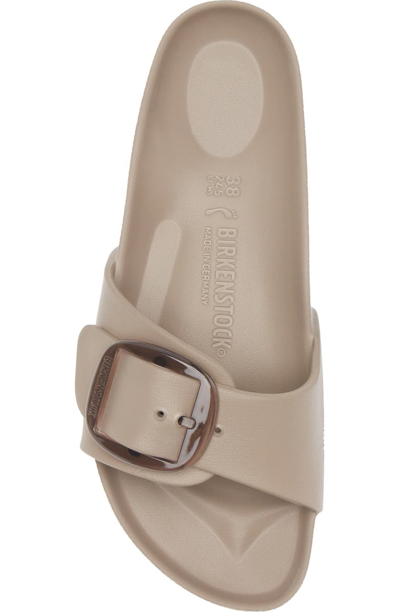 Birkenstock Madrid Big Buckle EVA Waterproof Slide Sandal, Alternate, color, Gray Taupe
