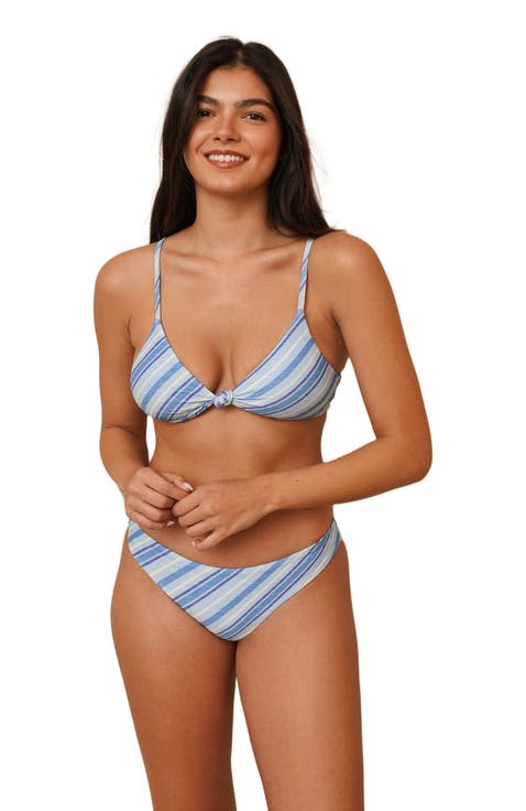 Zen Knotted Triangle Bikini Top