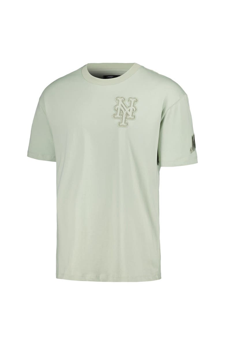 PRO STANDARD Men's Pro Standard Mint New York Mets Neutral CJ Dropped Shoulders T-Shirt, Alternate, color, Mint