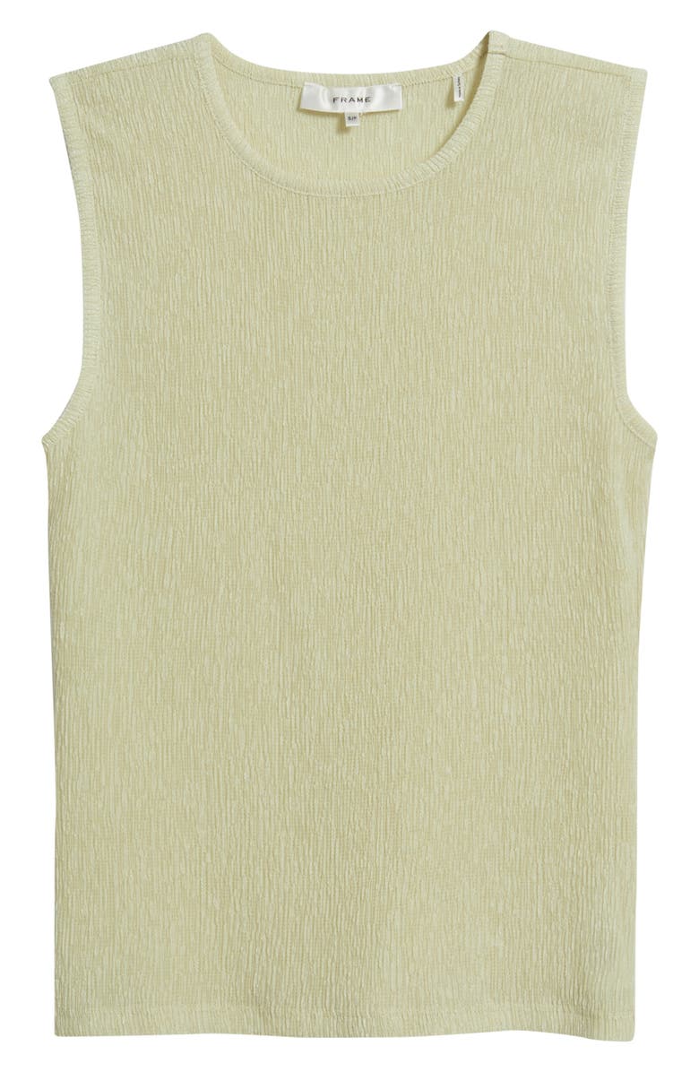 FRAME The Dimensional Mesh Tank, Alternate, color, Soft Lime