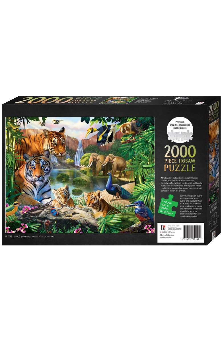 Mindbogglers Artisan In The Jungle Jigsaw Puzzle, 2000 Piece, Alternate, color,