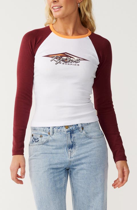 Island Dreams Raglan Long Sleeve Tee