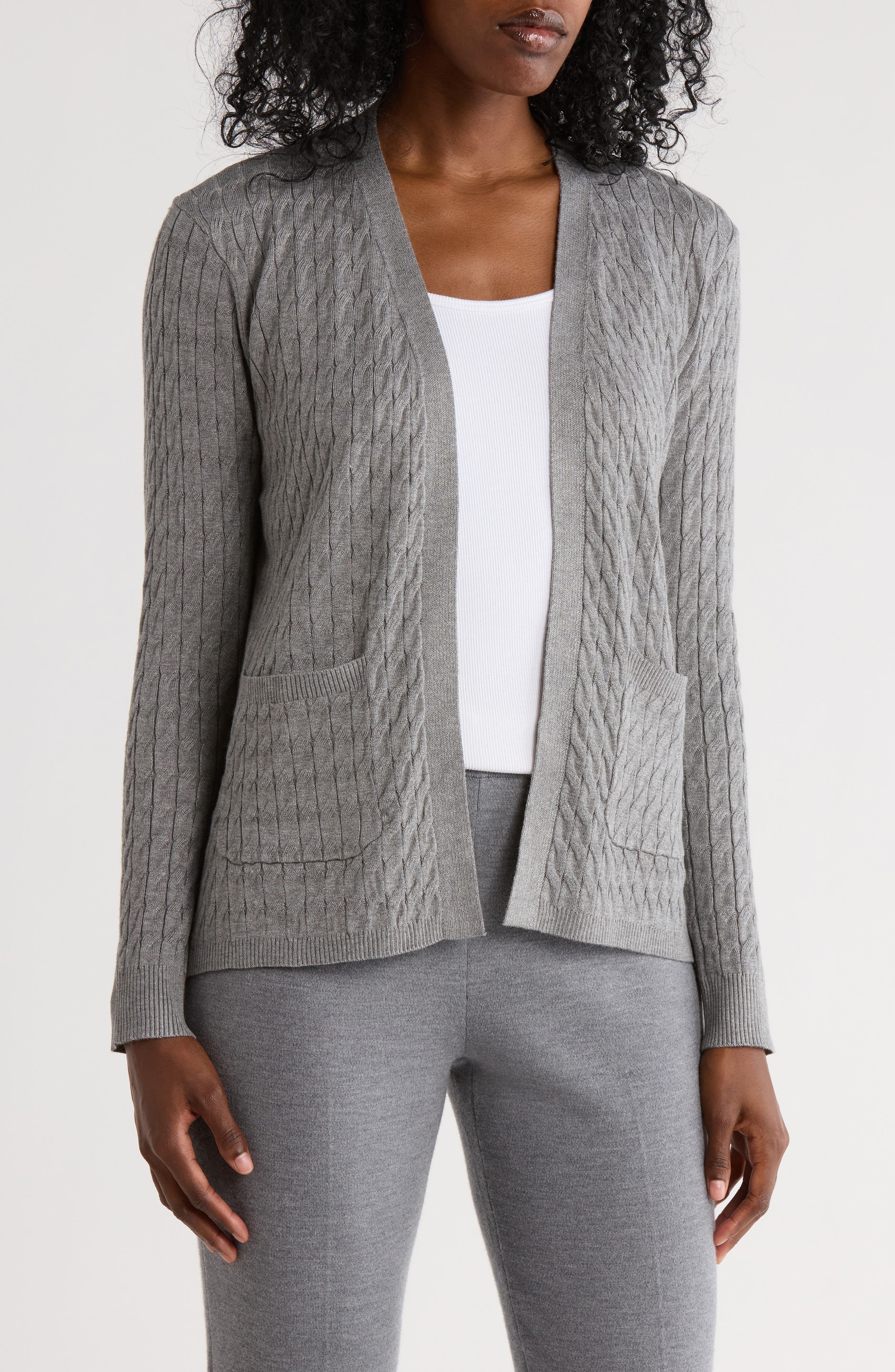 CYRUS Cable Knit Cardigan