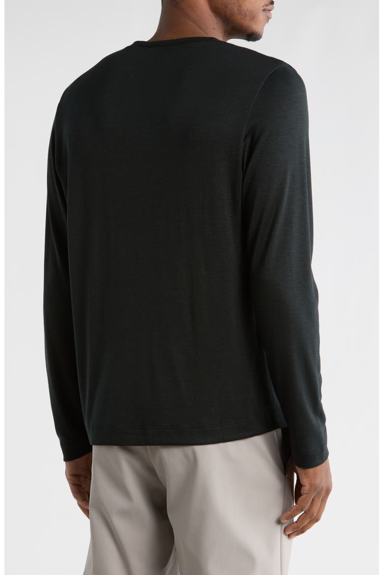 Precise Long Sleeve T-Shirt, Alternate, color, BLACK
