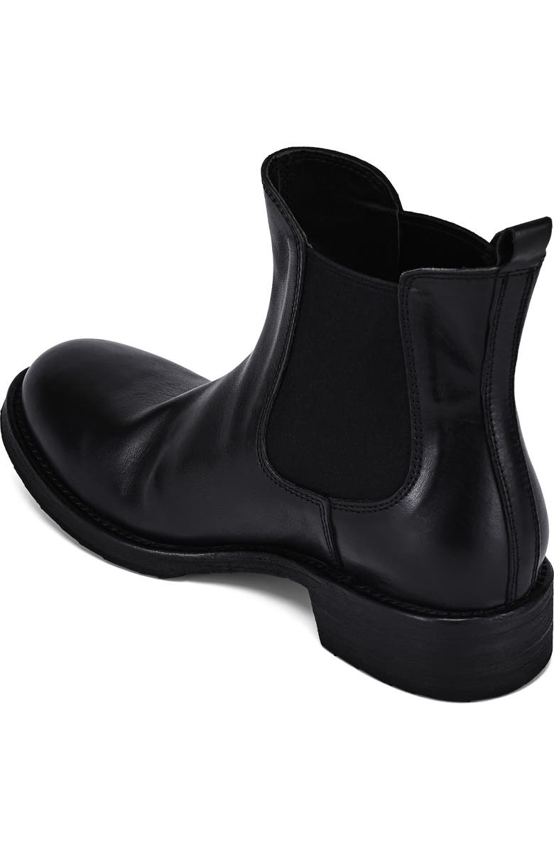 OLD TREND Heritage Genuine Leather Hand Finished Chelsea Boot, Alternate, color, Black