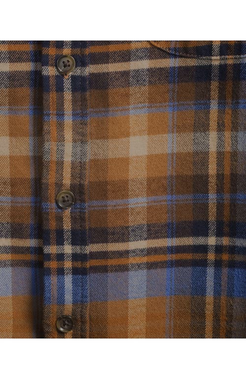 Lands' End Traditional Fit Flagship Flannel Shirt In Multi