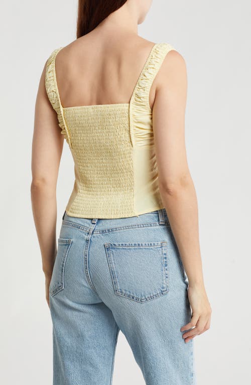 Lush Smocked Bow Tank