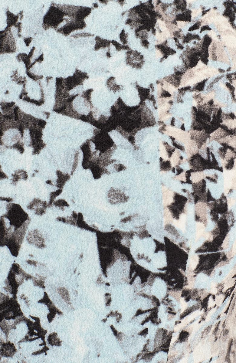 Maggy London Flower Printed Sheath Dress, Alternate, color,