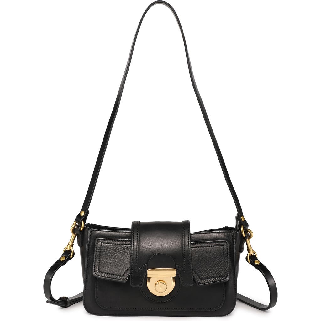 Old Trend Camellia Crossbody Bag In Black