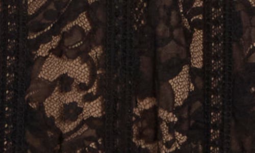 L'agence Avignon Lace Maxi Dress In Black