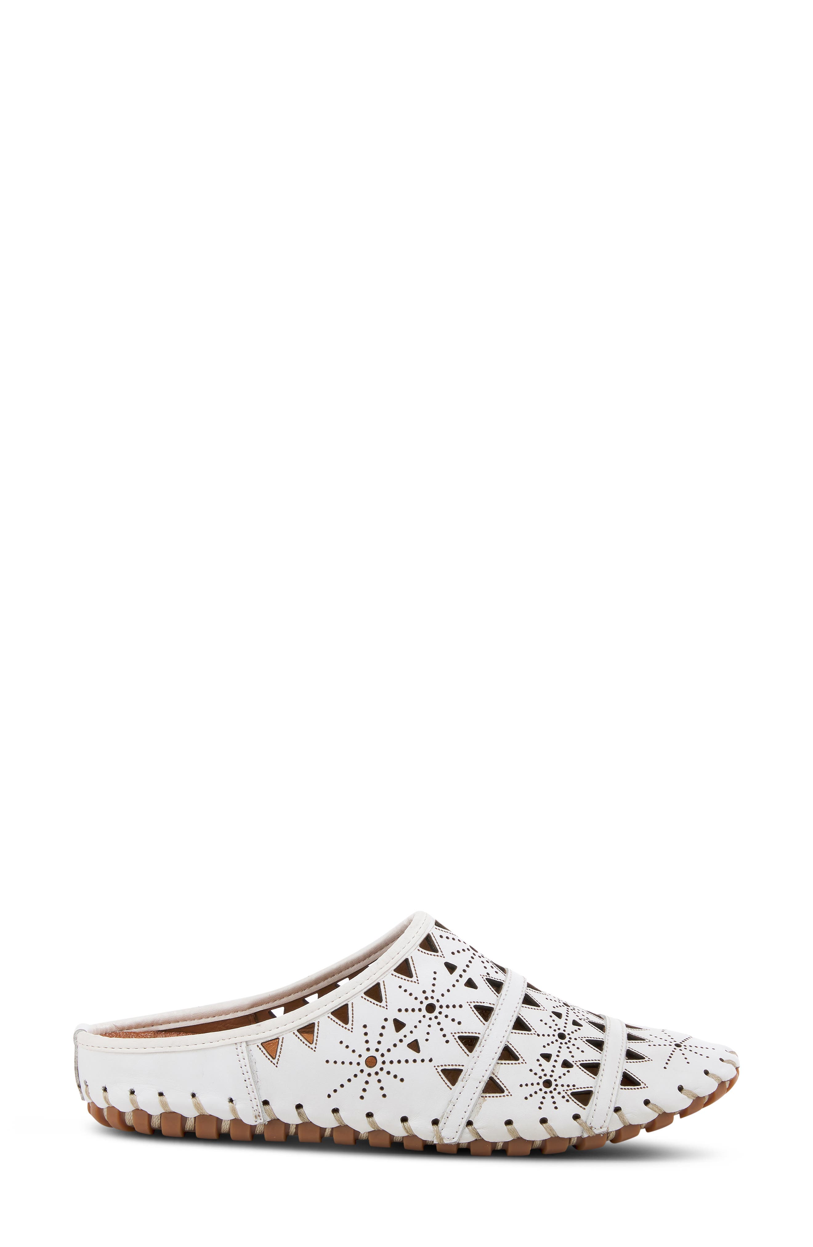 Fusalide Mule, Alternate, color, WHITE