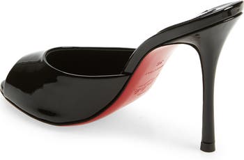 Me Dolly Peep Toe Slide Sandal