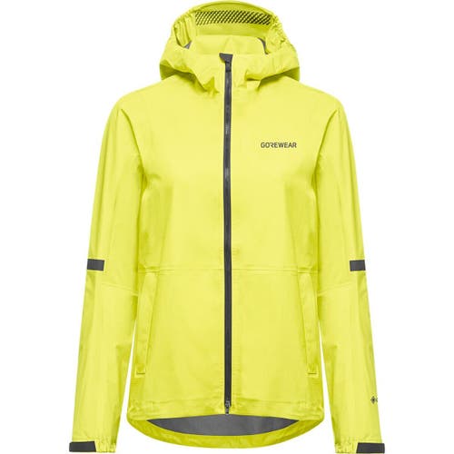 Gorewear Lupra 2.0 Gore-tex Hooded Jacket In Yellow