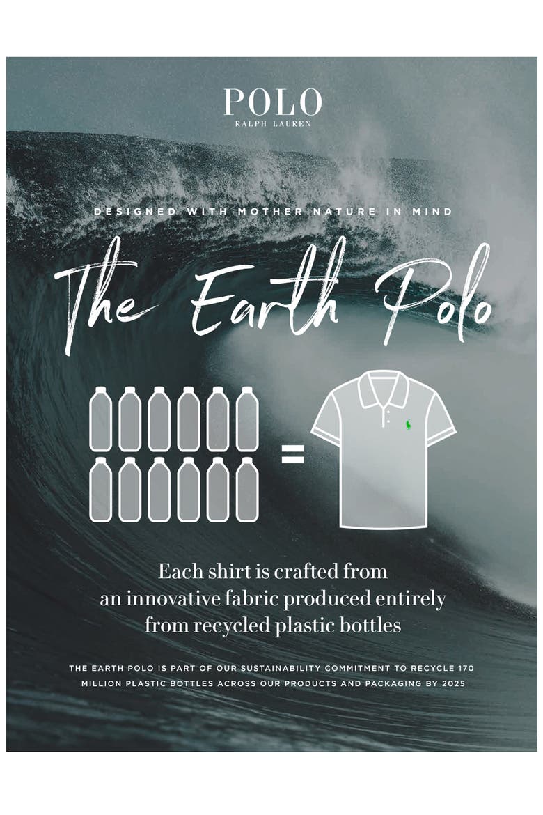 The Earth Polo, Alternate, color, PURE WHITE