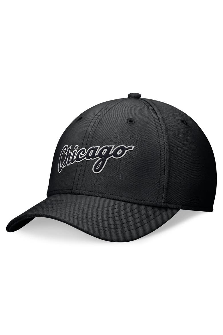 Men's Nike Black Chicago White Sox Evergreen Performance Flex Hat, Alternate, color, Black