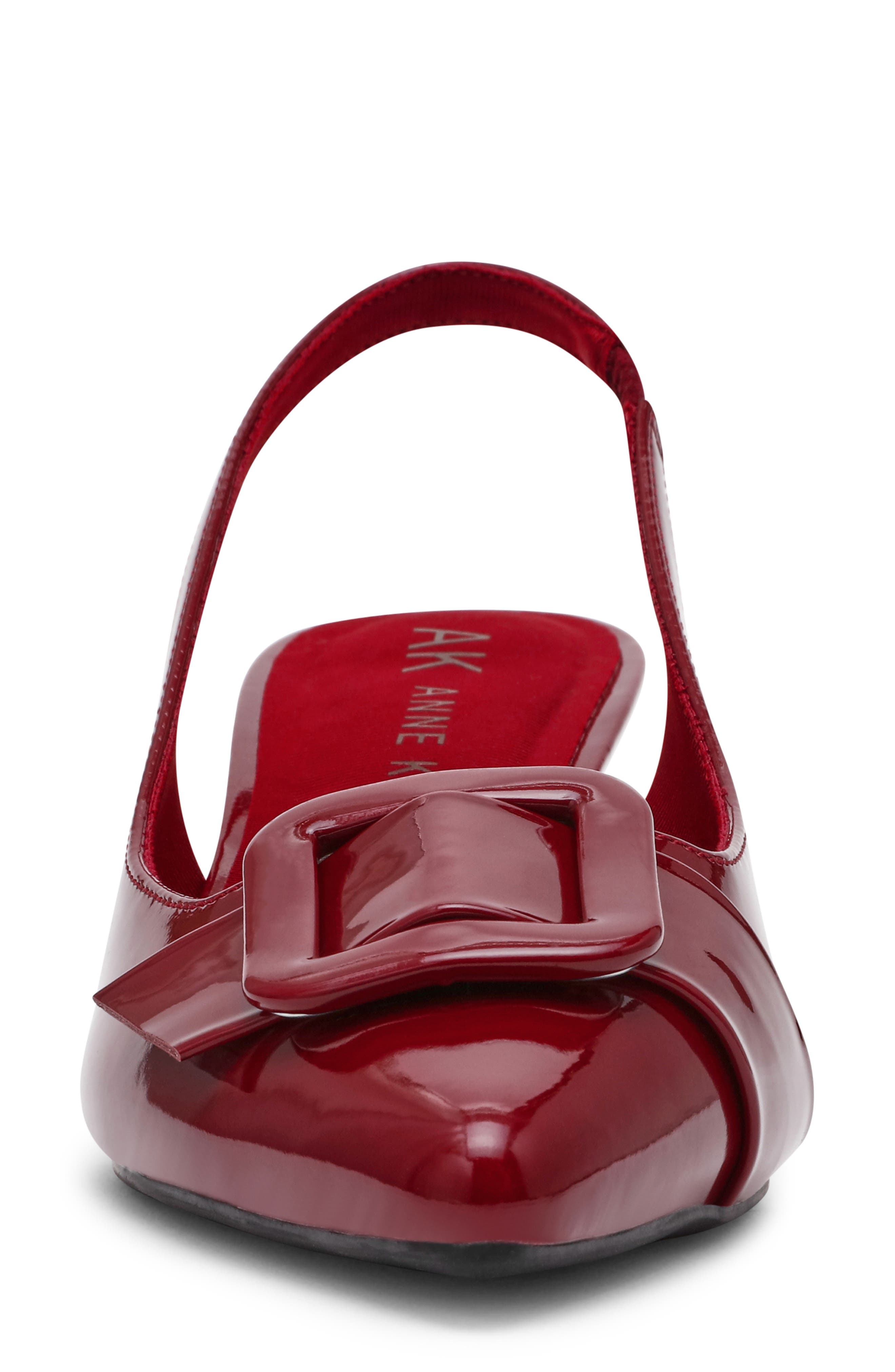 Ivona Slingback Pump, Alternate, color, BURGUNDY PATENT
