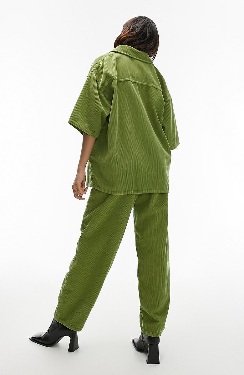 Topshop Cord Shacket, Alternate, color,