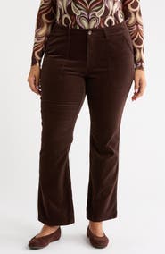 Sanctuary Braxton High Waist Bootcut Corduroy Pants