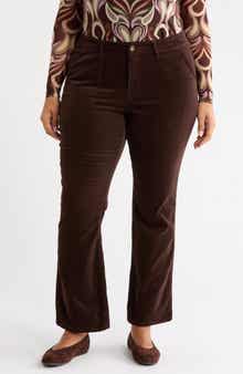 Braxton High Waist Bootcut Corduroy Pants