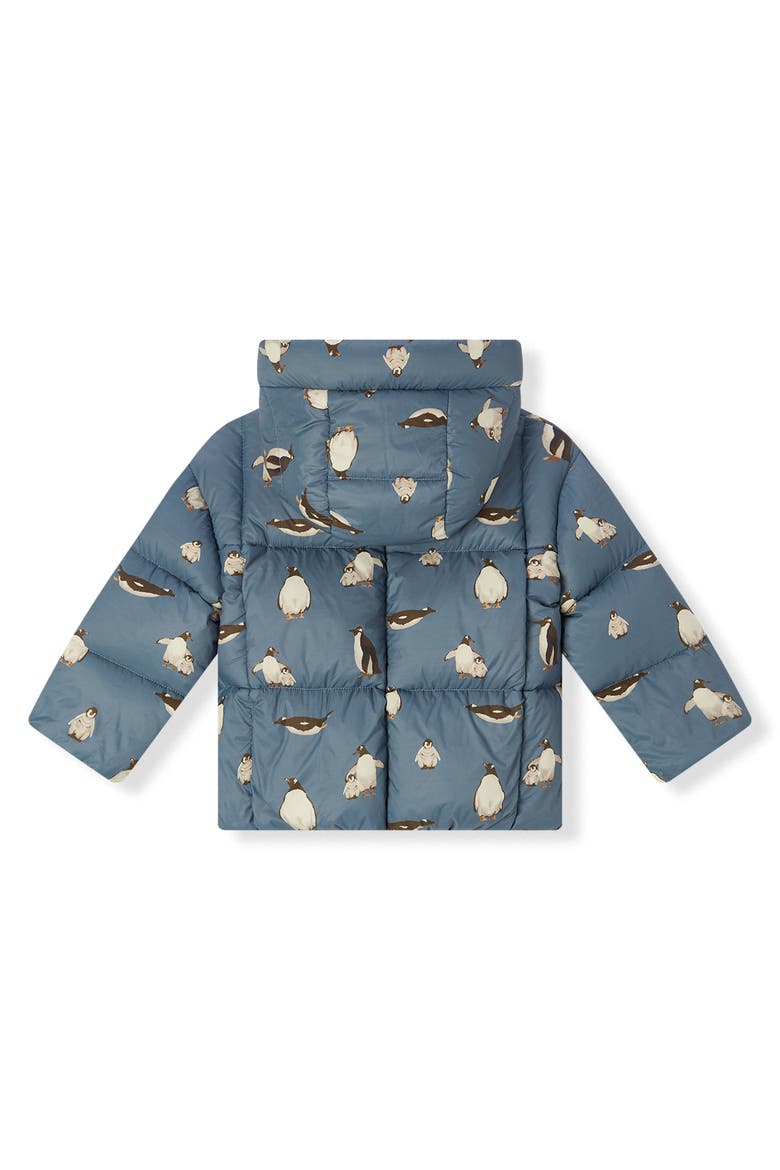 Puffy Down Jacket, Alternate, color, Penguin
