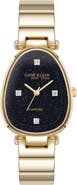 Anne Klein Diamond Dial Three Hand Quartz Bracelet Watch, 26mm x 38mm