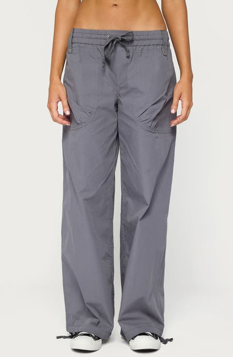 Kathleen Oversized Cotton Cargo Pants