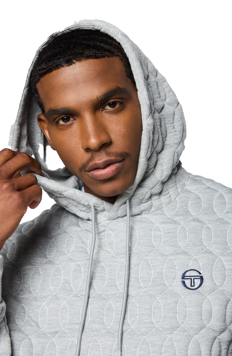 Sergio Tacchini Aversa Quilted Hoodie, Alternate, color, 