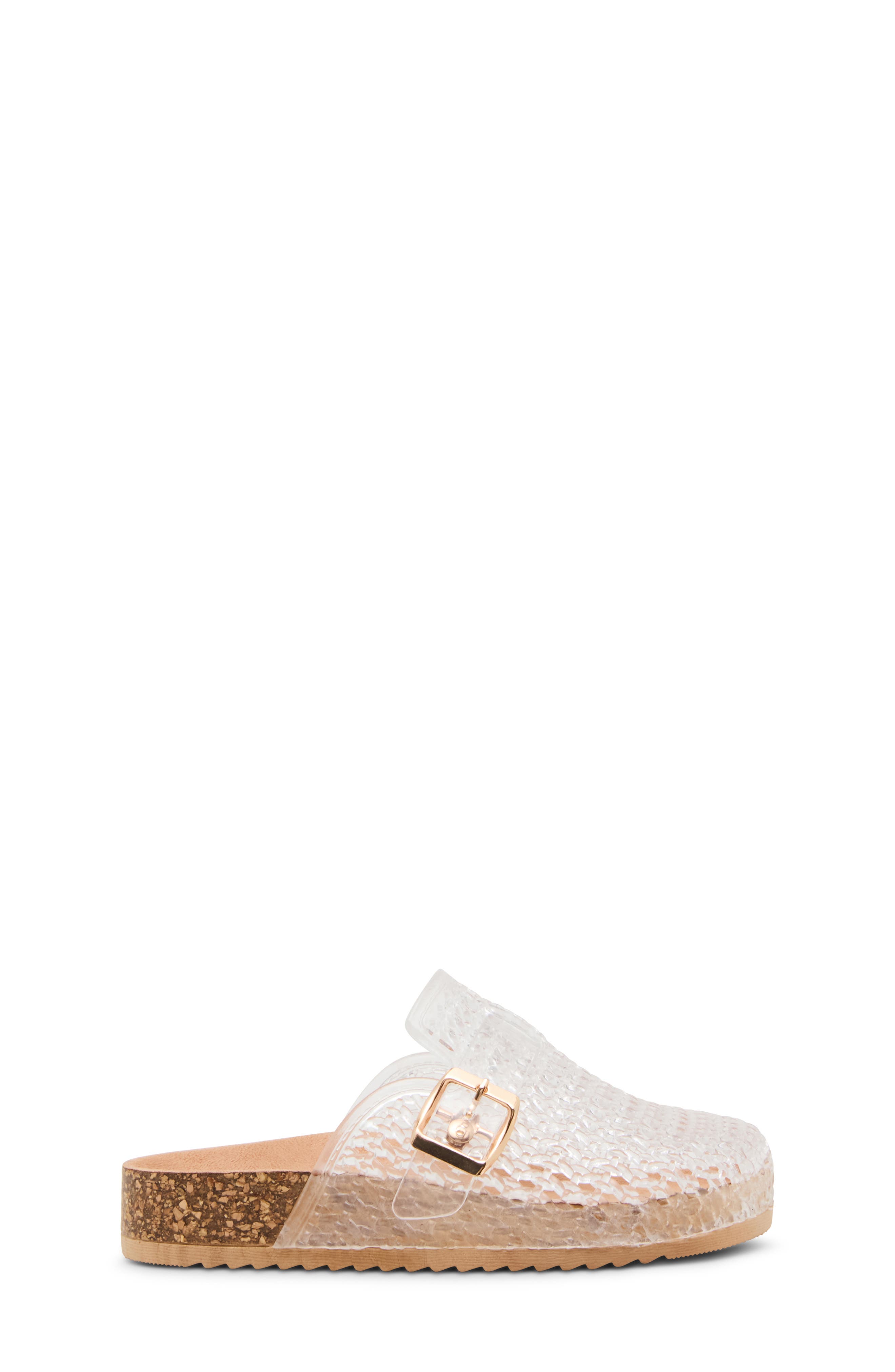 Kids' Jsmock Mule, Alternate, color, CLEAR