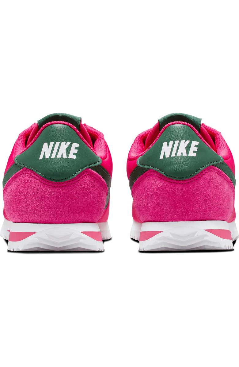 Nike Kids' Cortez Sneaker, Alternate, color, Rush Pink/ White/ Firn