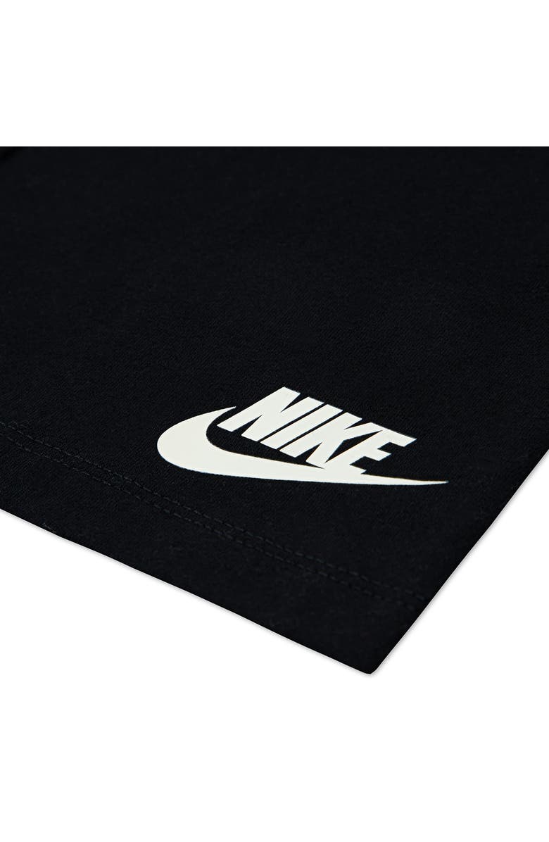 Nike Kids' Bowmax Cotton Graphic T-Shirt, Alternate, color, Black