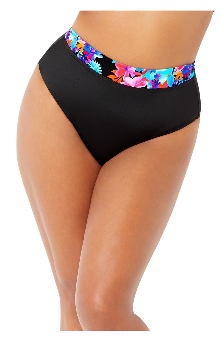 Swimsuits for All High Waist Bikini Bottom, Main, color, Blooming Floral