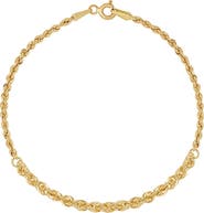 Bony Levy 14K Gold Rope Chain Bracelet