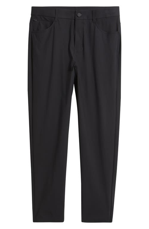 Zella Driver Five Pocket Pants In Black Caviar