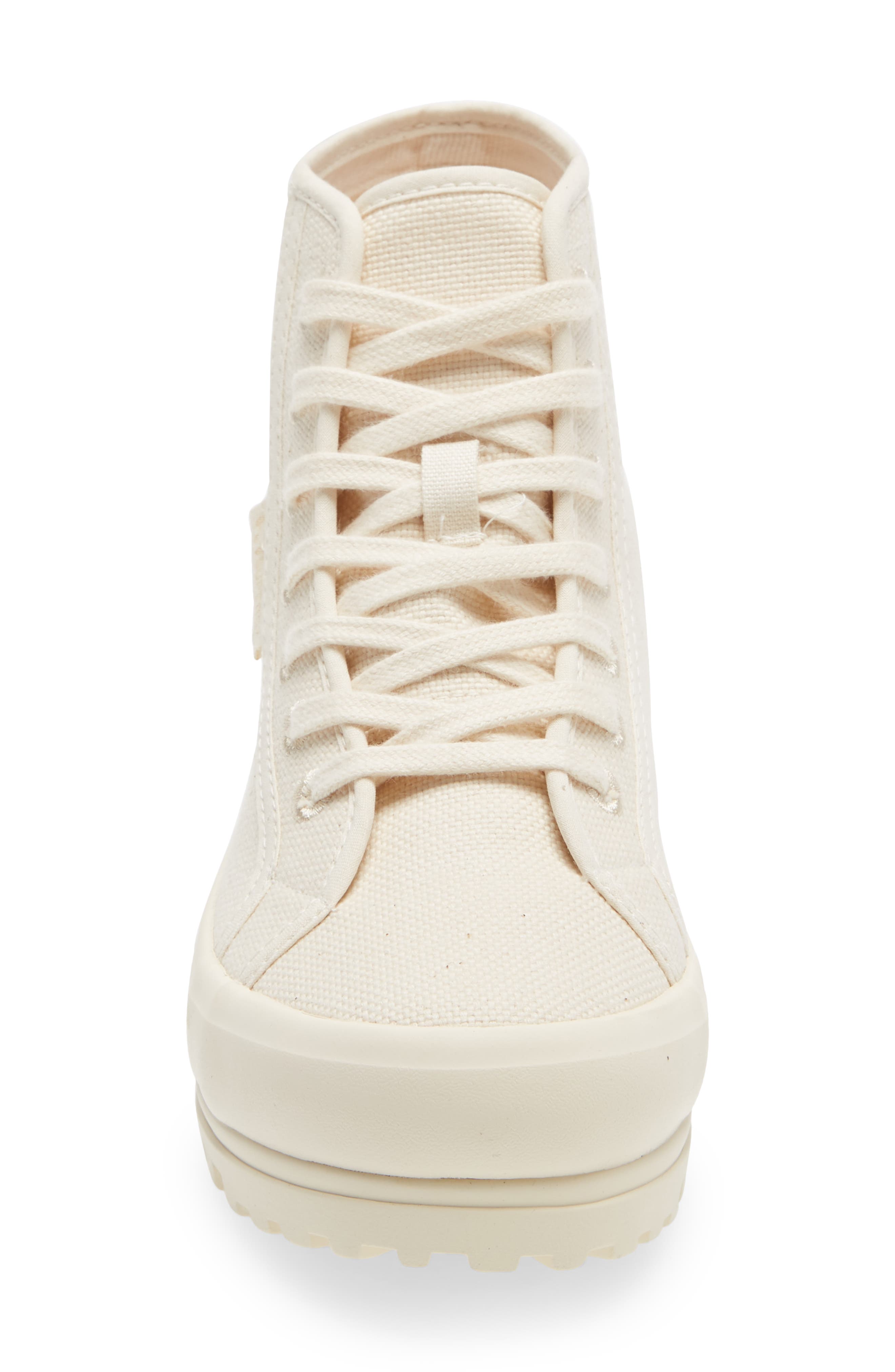 Superga 2341 Alpina Organic Canvas High Top Sneaker, Alternate, color, 