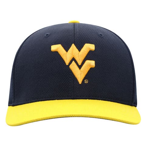 Men's Top of the World True Navy West Virginia Mountaineers Reflex Two-Tone Flex Hat